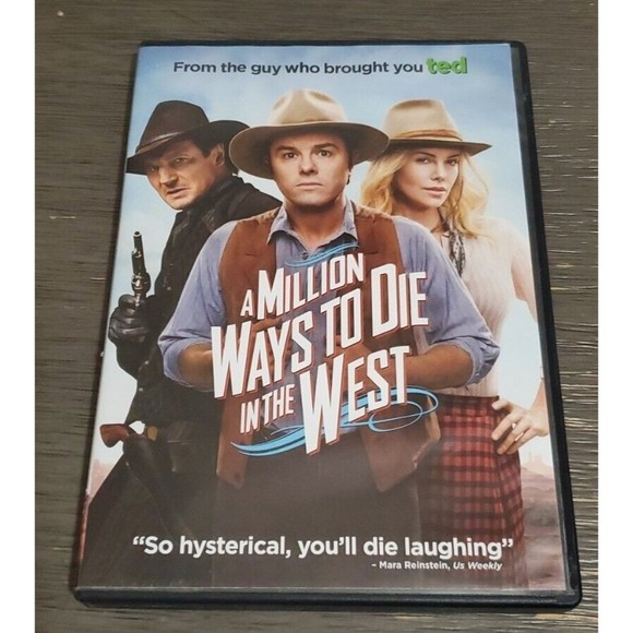 A Million Ways to Die in the West 2014 DVD Rated R Region 1 VGC - Picture 1 of 4